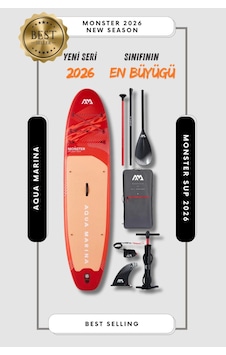 Aqua Marina Monster 2026 Yeni Seri Şişme Isup Stand-up Paddle Board 366cm Aqua Marina Monster 2026 Yeni Seri Şişme Isup Stand-up Paddle Board 366cm