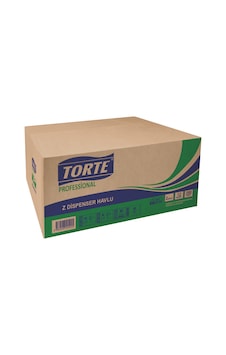 Torte Z Katlama Dispenser Havlu 21 x 21 CM 200'lü 12 Paket Torte Z Katlama Dispenser Havlu 21 x 21 CM 200'lü 12 Paket
