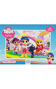 True Ve Gökkuşağı Kırallığı Frame Puzzle 35 Parça 3+ Yaş R1b15446623n1