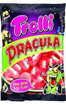 Trolli Dracula Strawberry Cream Flavour 100 g Trolli Dracula Strawberry Cream Flavour 100 g