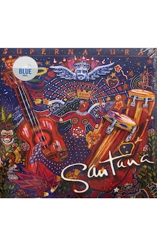 Carlos Santana - Supernatural Blue Vinyl / 2 X Plak Carlos Santana - Supernatural Blue Vinyl / 2 X Plak