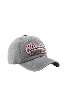 Tezzgelsin Unisex Eskitme Always 75 Nakışlı Ayarlanabilir Beyzbol Kep Şapkası Gri Tezzgelsin Unisex Eskitme Always 75 Nakışlı Ayarlanabilir Beyzbol Kep Şapkası Gri