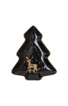 Karaca Home New Year Yeni Yıl Tree Dekoratif Tabak 17 cm Karaca Home New Year Yeni Yıl Tree Dekoratif Tabak 17 cm