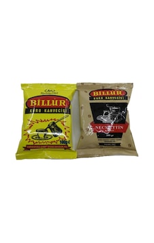 Billur Türk Kahvesi + Necmettin Kahve 2 x 100 G Billur Türk Kahvesi + Necmettin Kahve 2 x 100 G