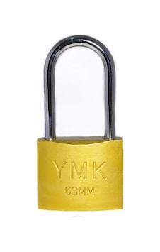 Ymk Eko Sarı Boyalı Uzun Kancalı Asma Kilit 63mm Ymk Eko Sarı Boyalı Uzun Kancalı Asma Kilit 63mm