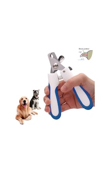 WF Cin314Mv Çelik Uçlu Köpek Büyük Tırnak Makası Mavi WF Cin314Mv Çelik Uçlu Köpek Büyük Tırnak Makası Mavi