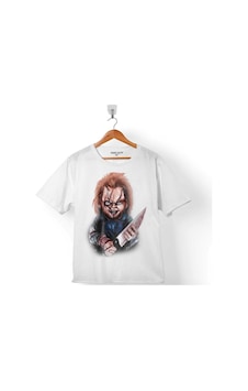 Chucky Charles Lee Ray Oyuncak Bebek Bıçak Çocuk Tişört 001 Chucky Charles Lee Ray Oyuncak Bebek Bıçak Çocuk Tişört 001