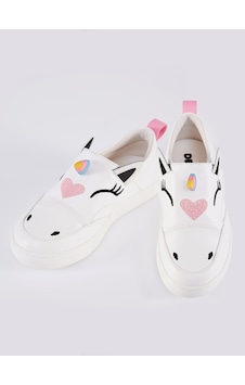 Denokids Unicorn Beyaz Kız Çocuk Sneaker Beyaz Denokids Unicorn Beyaz Kız Çocuk Sneaker Beyaz