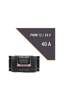 Lexron 40 A 12/24V Pwm Solar Şarj Kontrol Cihazı Lexron 40 A 12/24V Pwm Solar Şarj Kontrol Cihazı