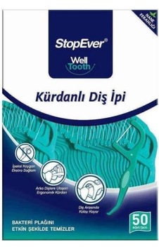 Stopever Kürdanlı Diş İpi 50'lik