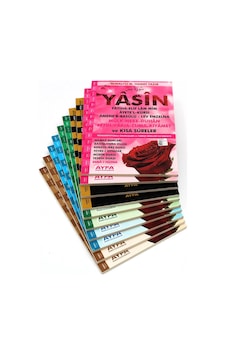 Ekonomik 10 Adet Yasin-i Şerif Türkçeli 80 Sayfa Orta Boy 17x24cm
