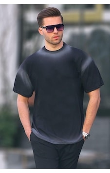 Madmext Siyah Oversize Basic Tişört 6123-siyah Siyah Madmext Siyah Oversize Basic Tişört 6123-siyah Siyah