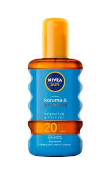 Nivea Sun Koruma & Bronzluk SPF 20 Güneş Yağı Spreyi 200 ML Nivea Sun Koruma & Bronzluk SPF 20 Güneş Yağı Spreyi 200 ML