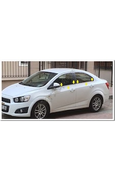 Woc Chrome Chevrolet Aveo Sedan Krom Cam Çıtası 2012 Sonrası 4 Pa Woc Chrome Chevrolet Aveo Sedan Krom Cam Çıtası 2012 Sonrası 4 Pa
