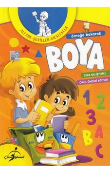 Örneğe Bakarak Boya - Alfabe Şekiller Meslekler