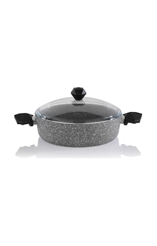 Schafer Cory Y.Y.Basık Tencere -26cm -Gri Schafer Cory Y.Y.Basık Tencere -26cm -Gri