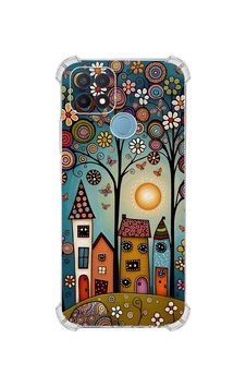 Printify Oppo A15 İle Uyumlu Düşlerin Dansı Serisi Gece Senfonisi Tasarımlı Uv Baskılı Köşe Korumalı Antişok Kılıf Şeffaf Printify Oppo A15 İle Uyumlu Düşlerin Dansı Serisi Gece Senfonisi Tasarımlı Uv Baskılı Köşe Korumalı Antişok Kılıf Şeffaf