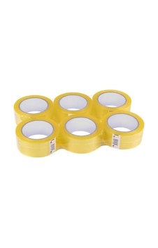 Koli Bandı 45 Mm X 100 Metre Şeffaf 6 Lı Paket Diğer Koli Bandı 45 Mm X 100 Metre Şeffaf 6 Lı Paket Diğer