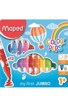 Maped ColorPeps Jumbo Keçeli 12'li-846020 Maped ColorPeps Jumbo Keçeli 12'li-846020