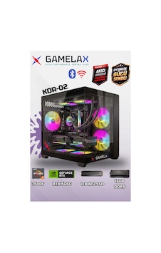 Gamelax Kor-02 R5-7500f 16 GB 1TB SSD 8 GB RTX5060 Dos Masaüstü Bilgisayar Gamelax Kor-02 R5-7500f 16 GB 1TB SSD 8 GB RTX5060 Dos Masaüstü Bilgisayar
