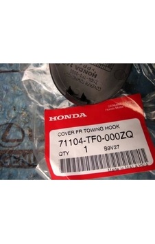 Honda Jazz 2009-2011 Ön Tampon Çeki Demiri Kapağı Tw Oem No:71104tf0000zq Honda Jazz 2009-2011 Ön Tampon Çeki Demiri Kapağı Tw Oem No:71104tf0000zq
