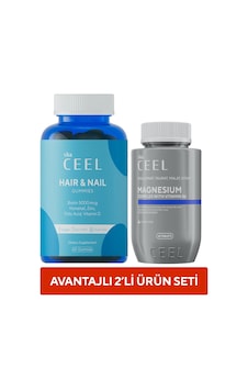 2'li Magnezyum Tablet, Çiğnenebilir Saç&tırnak Vitamini 2'li Magnezyum Tablet, Çiğnenebilir Saç&tırnak Vitamini