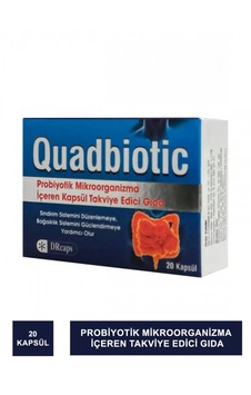Quadbiotic Probiyotik 20 Kapsül