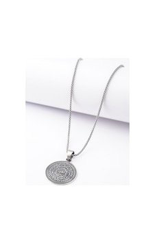 Encili Silver 925 Ayar Gümüş Kıtmir Nazar Duası Model Erkek Kolye Encili Silver 925 Ayar Gümüş Kıtmir Nazar Duası Model Erkek Kolye