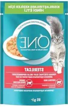 Kısırlaştırılmış Kediler İçin Hindi Etli Yaş Kedi Maması 85 Gram Kısırlaştırılmış Kediler İçin Hindi Etli Yaş Kedi Maması 85 Gram