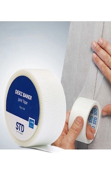 Derz Bandı 10 Cm X 90 Mt Geniş Derz Bandı Alçıpan Derz Bandı