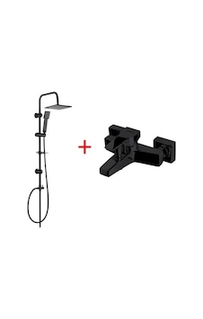 Newarc Aqua Duş Ünitesi Seti Siyah Diğer Newarc Aqua Duş Ünitesi Seti Siyah Diğer