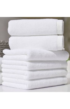 Lüx Beyaz Otel Havlusu 50 Gr %100 Pamuk 6'lı Set El El-yüz-traş Lüx Beyaz Otel Havlusu 50 Gr %100 Pamuk 6'lı Set El El-yüz-traş