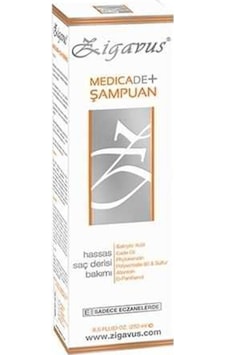 Zigavus Medicade Şampuan 250 ML Zigavus Medicade Şampuan 250 ML
