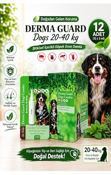 Köpek Ense Damla 20-40 Kg 12 X 3 Ml 12'li Paket Pire Kene Koruma Köpek Ense Damla 20-40 Kg 12 X 3 Ml 12'li Paket Pire Kene Koruma