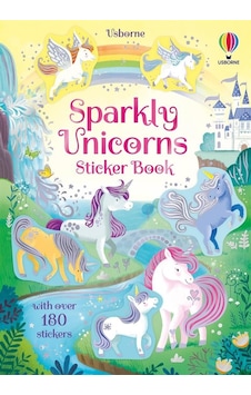 Sparkly Unicorns Sticker Book- Usborne Sparkly Unicorns Sticker Book- Usborne