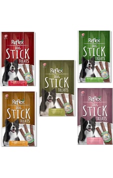 Reflex Stick Karışık Köpek Ödül Çubuğu 3 x 11 G 5'li Reflex Stick Karışık Köpek Ödül Çubuğu 3 x 11 G 5'li