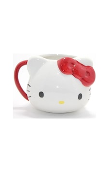 Porselen Hello Kitty Kupa Bardak Alk2553 Açık Gri Porselen Hello Kitty Kupa Bardak Alk2553 Açık Gri
