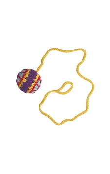 Jooys Amigurumi Kedi Oyuncağı İpli Top Jooys Amigurumi Kedi Oyuncağı İpli Top