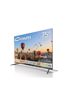 Conti CT75GT300U Frameless 4K Ultra HD 75" 190 Ekran Uydu Alıcılı Google Smart LED TV Conti CT75GT300U Frameless 4K Ultra HD 75" 190 Ekran Uydu Alıcılı Google Smart LED TV