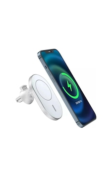 Tox 15w Magsafe Iphone 11 Uyumlu Magnetic 15w Wireless Charging Car Araç Telefon Tutucu Hızlı Şarj Beyaz White Tox 15w Magsafe Iphone 11 Uyumlu Magnetic 15w Wireless Charging Car Araç Telefon Tutucu Hızlı Şarj Beyaz White