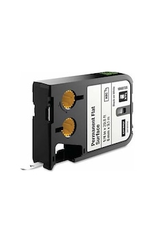 Dymo Xtl Sabit Polyester Düz Yüzey 6 MMx 9.1 M Beyaz Siyah 186873 Dymo Xtl Sabit Polyester Düz Yüzey 6 MMx 9.1 M Beyaz Siyah 186873