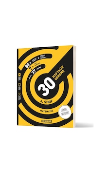 6. Sınıf Matematik 30 Haftalık Deneme Güncel Müfredat 6. Sınıf Matematik 30 Haftalık Deneme Güncel Müfredat