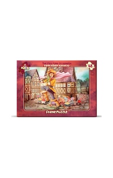 Art Çocuk Puzzle 48 Parça Fareli Köyün Kavalcısı Çerçeveli Puzzle