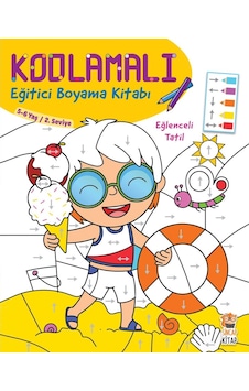 Sincap Kitap Kodlamalı Eğitici Boyama Kitabı - Eğlenceli Tatil (513428369) Sincap Kitap Kodlamalı Eğitici Boyama Kitabı - Eğlenceli Tatil (513428369)