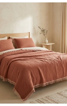 Natura Soft Ekru 4 Kat Müslin Çift Kişilik Yatak Örtüsü 220x230 Cm %100 Pamuk Çok Amaçlı Koltuk Örtüsü Ve Tv Battaniyesi Kırmızı Natura Soft Ekru 4 Kat Müslin Çift Kişilik Yatak Örtüsü 220x230 Cm %100 Pamuk Çok Amaçlı Koltuk Örtüsü Ve Tv Battaniyesi Kırmızı
