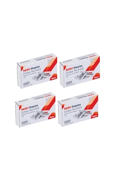 Küçük Beyaz Zımba Teli No:10 1000'li X 4 Paket Küçük Beyaz Zımba Teli No:10 1000'li X 4 Paket