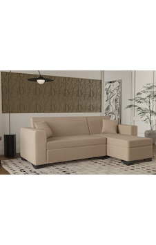 Toronto Salon&oturma Odası Uzanmalı Köşe Takımı & L Koltuk - Krem Krem Toronto Salon&oturma Odası Uzanmalı Köşe Takımı & L Koltuk - Krem Krem