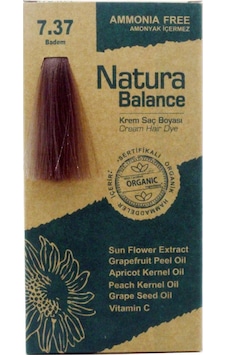 Natura Balance Saç Boyası 7.37 Badem Natura Balance Saç Boyası 7.37 Badem