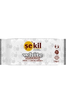 Şekil Seramik Kil Hamuru 1000 Gr Beyaz 1 Kg - 2 Adet Şekil Seramik Kil Hamuru 1000 Gr Beyaz 1 Kg - 2 Adet