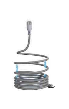Micflip A25 Type-c To Type-c Pd Hızlı Şarj Özellikli Data Ve Şarj Kablosu 240w 2m Gri Micflip A25 Type-c To Type-c Pd Hızlı Şarj Özellikli Data Ve Şarj Kablosu 240w 2m Gri